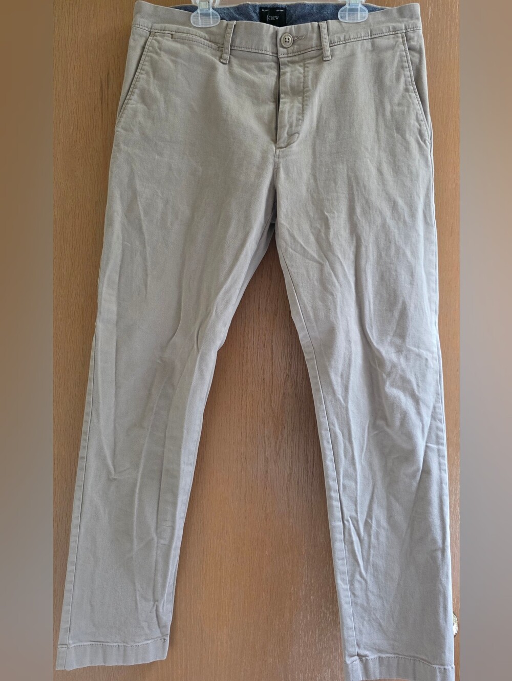 J. Crew Men's Chinos in Light Khaki